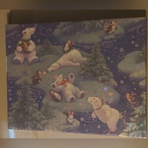 Polar Bear and Penguin Themed Puzzle 500 pc Springbok New